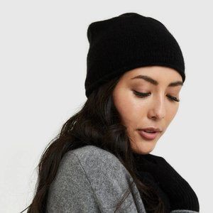 New 100% Mongolian Cashmere Slouchy Beanie